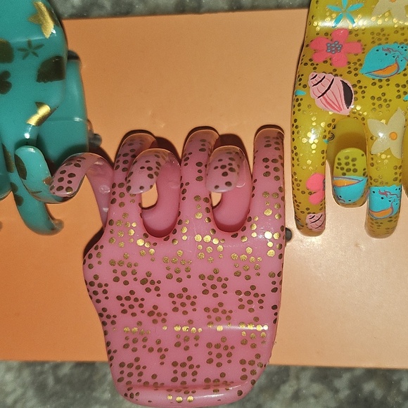 🟢 Disney Princess Moana Hair Claw Clips Set - Picture 4 of 5